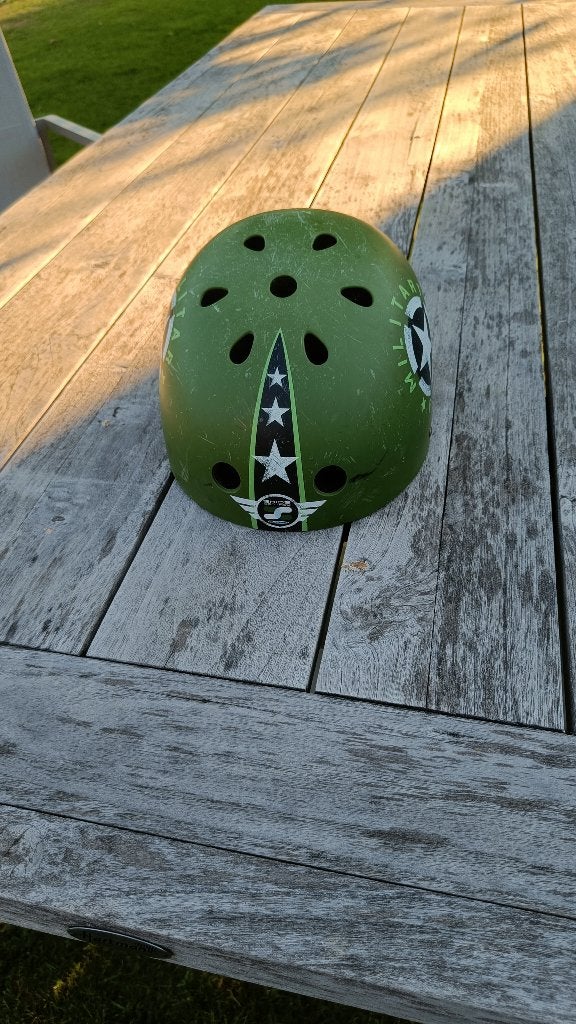 Fietshelm kinderen, Fietsen en Brommers, Ophalen, Gebruikt, Overige maten, Jongen of Meisje