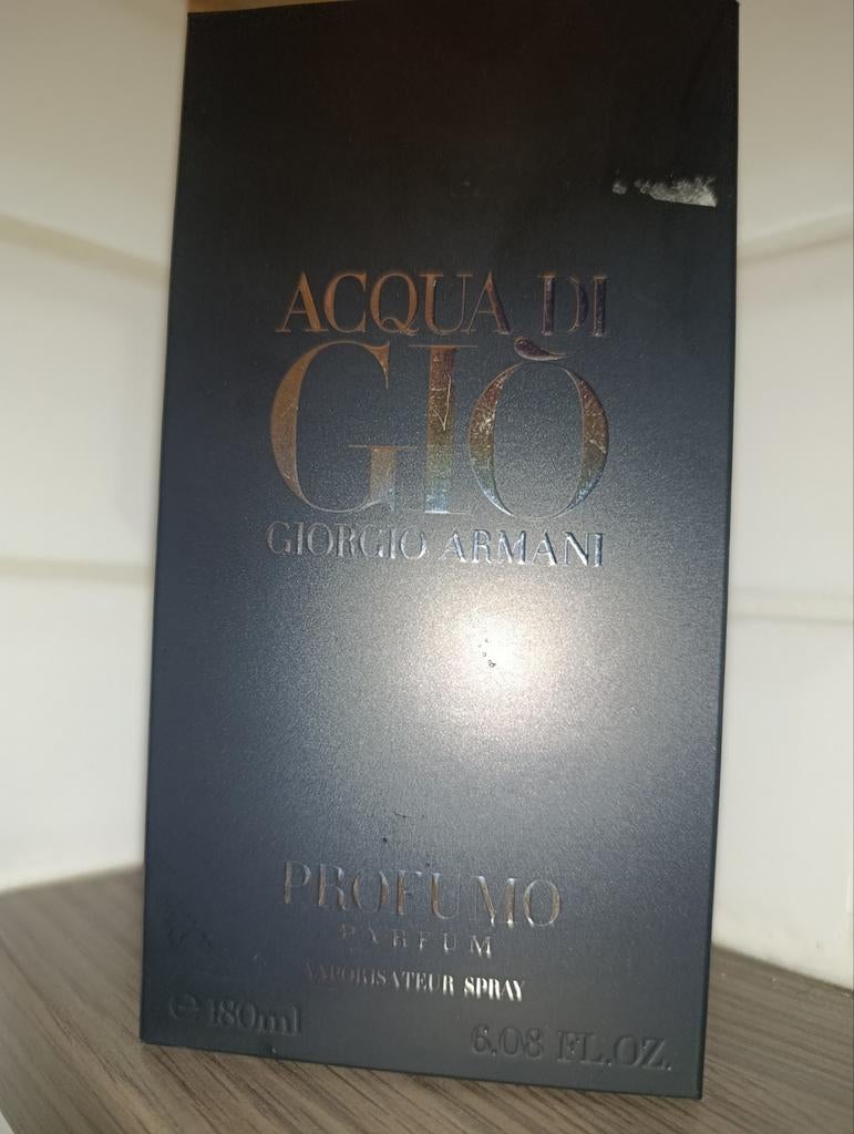 Acqua di gio, profumo, 180ml, Handtassen en Accessoires, Uiterlijk | Parfum, Ophalen of Verzenden