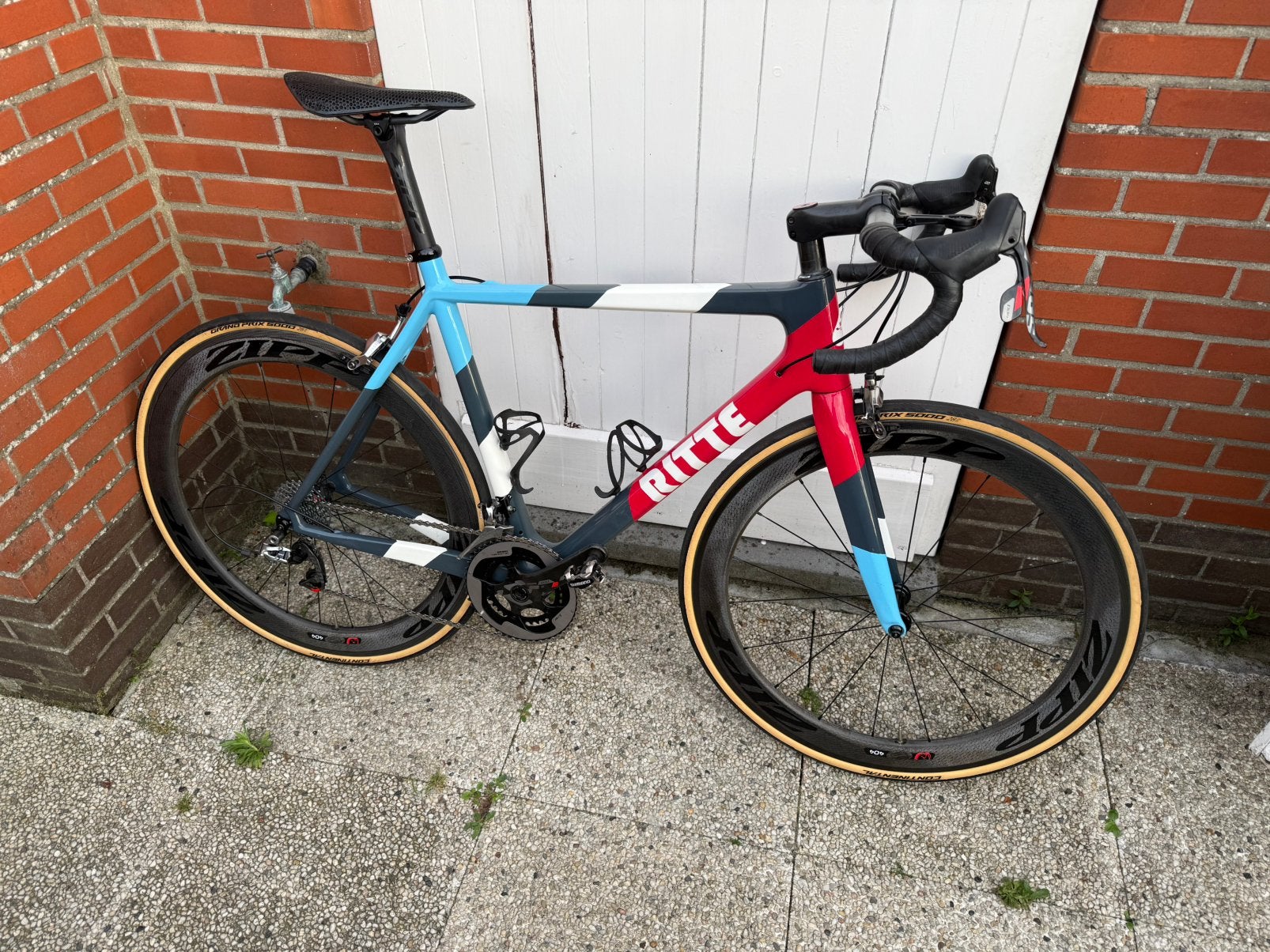 Ritte Ace maat 56 Sram Red22 Zipp 404FC, Ophalen, 28 inch, Gebruikt, Carbon