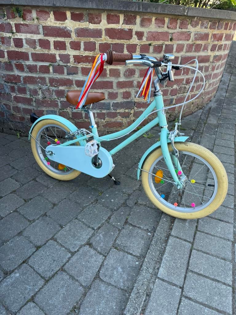 Vélo Bobbin 16 pouces, Fietsen en Brommers, Fietsen | Kinderfietsjes, Ophalen, Gebruikt, Schijfrem, 16 tot 20 inch