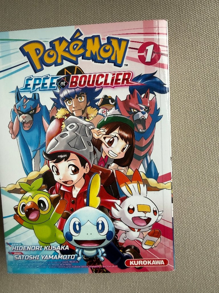 Pokemon épée bouclier tomes 1, 2 et 3 - FR, Ophalen