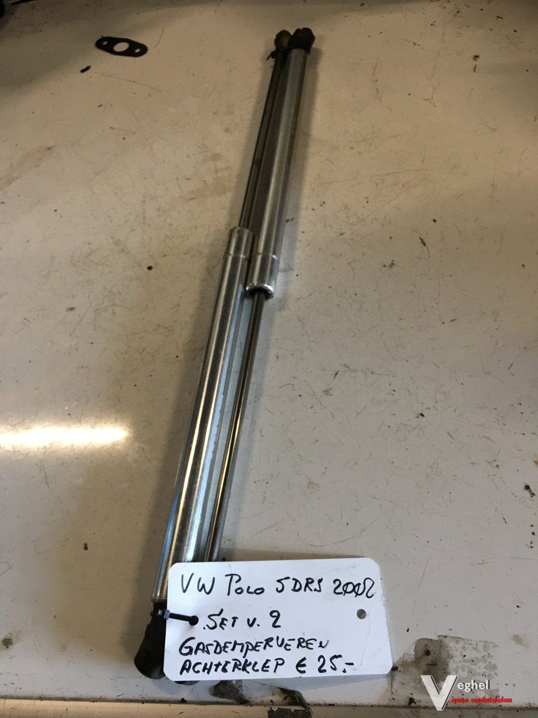 Vw Polo 5 drs 2000 Gasveren set achterklep, Auto-onderdelen, Gebruikt, -, -, Ophalen of Verzenden