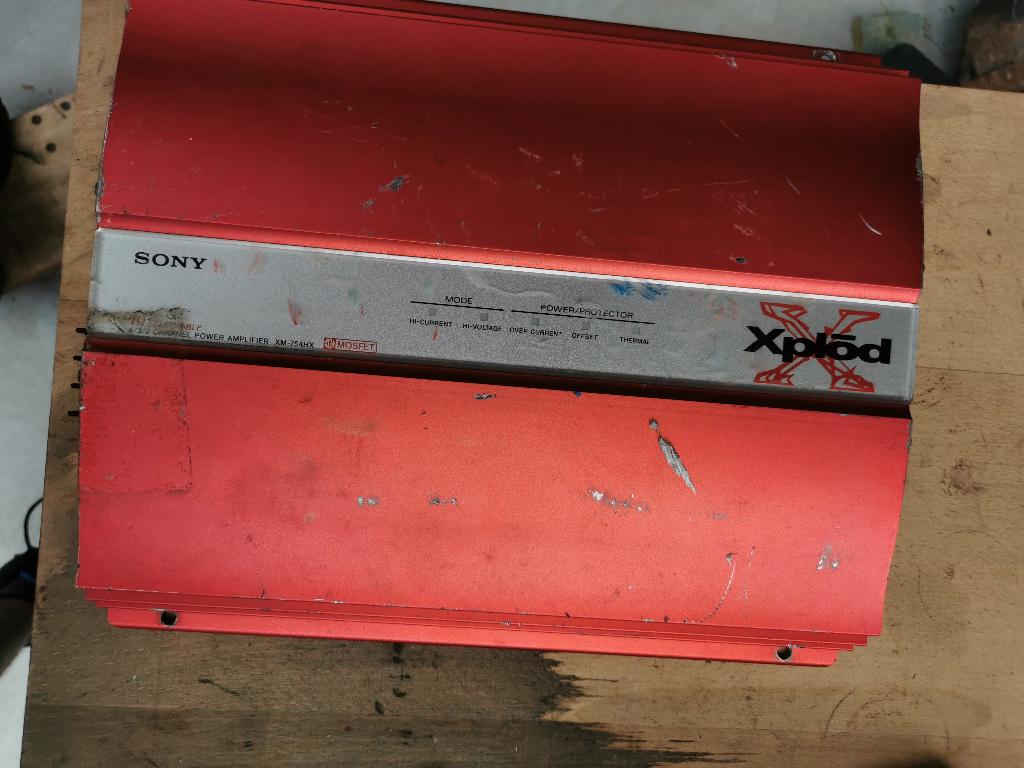 Sony Xplod XM-754HX versterker, Autos : Divers, Haut-parleurs voiture, Enlèvement ou Envoi, Utilisé