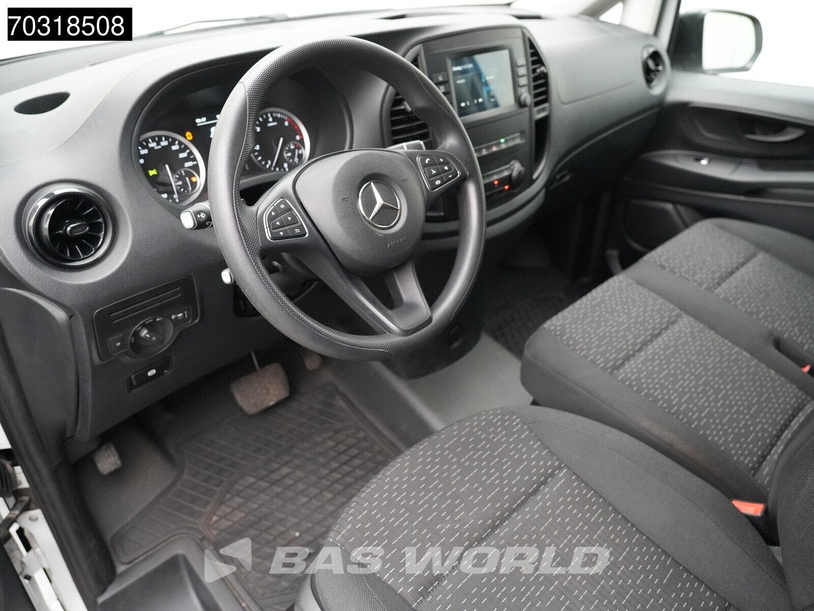 Mercedes Vito 116 Automaat Kerstner Koelwagen L2H1 Airco Cru, Auto's, Bestelwagens en Lichte vracht, Automaat, Stof, Gebruikt