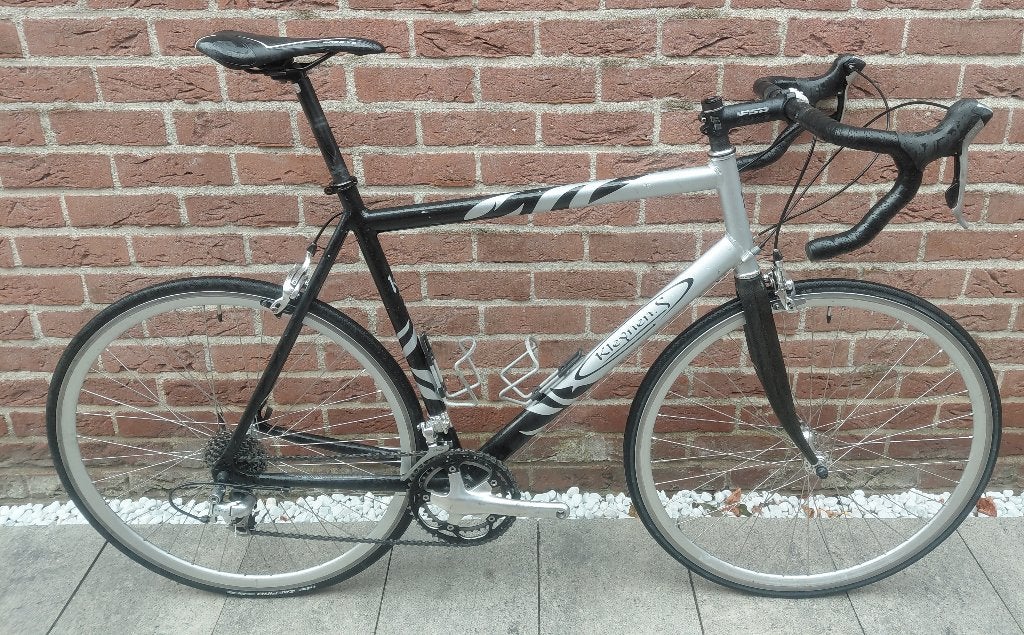 Alu racefiets met Shimano 10v Ultegra, Fietsen en Brommers, Ophalen, 28 inch, Gebruikt, Velgrem