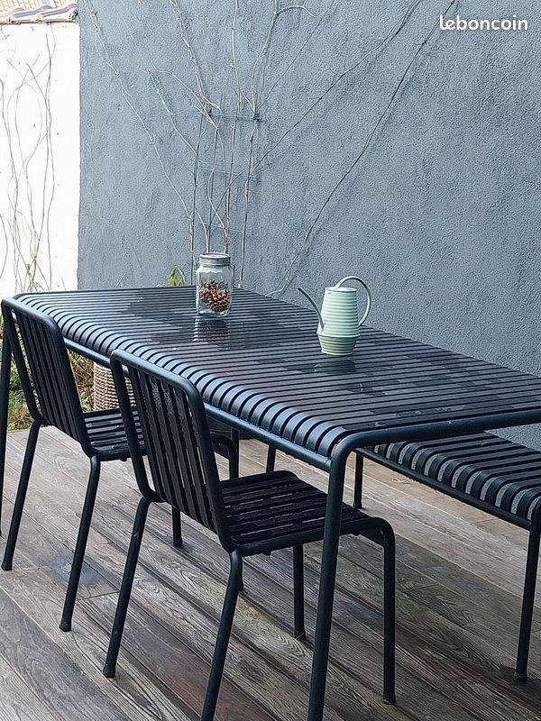 Table de jardin Hay (modèle Palissade), Enlèvement, Comme neuf, Métal