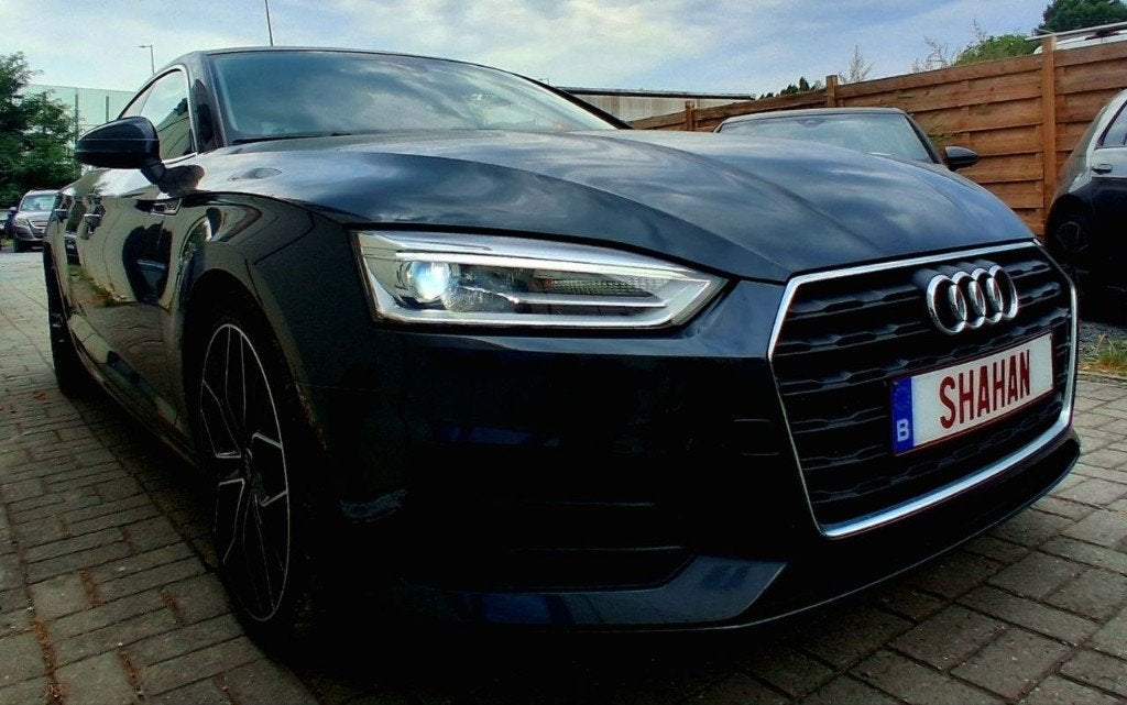 Audi A5 Sportback 2.0 TFSI Automaat – 2019 – 84.000 km, Auto's, Stof, USB, 4 cilinders, Zwart