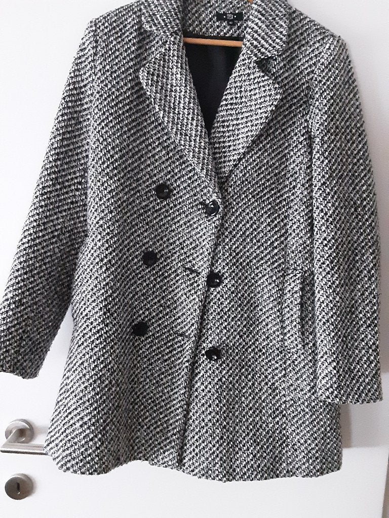 Winterjassen dames, Ophalen, Zo goed als nieuw, Maat 42/44 (L), Grijs