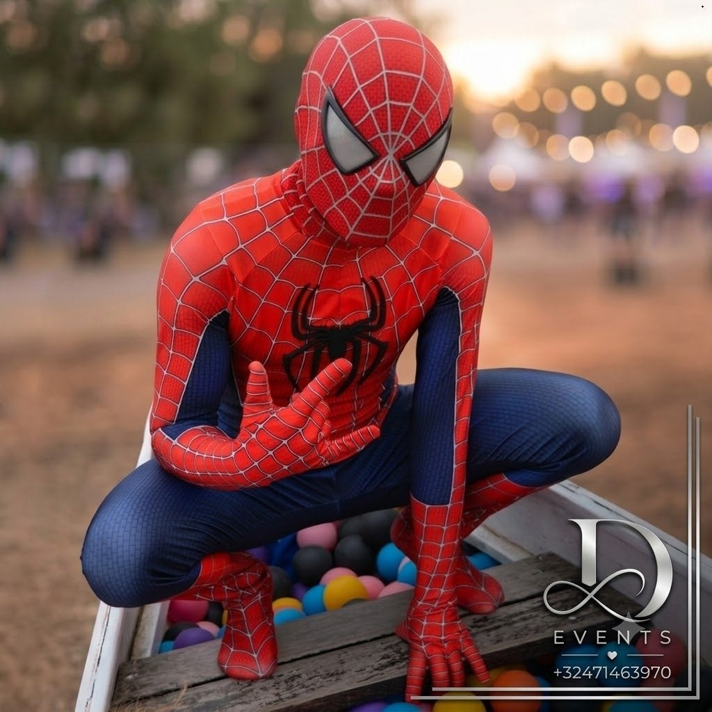 Spider-Man mascotte bezoek, Hobby & Loisirs créatifs, Envoi, Neuf