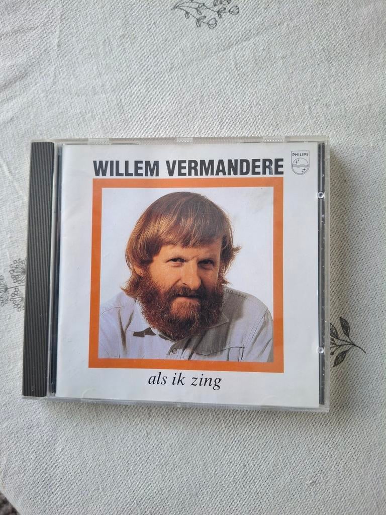 Cd willem vermandere  als ik zing, Cd's en Dvd's, Ophalen of Verzenden