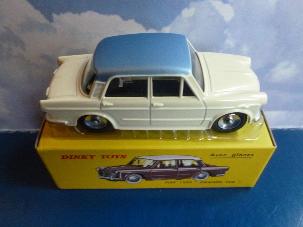 FIAT Berline 1100 Compact 1/43 DINKY Atlas NEUVE + BOITE, Ophalen, Nieuw, Auto, Dinky Toys