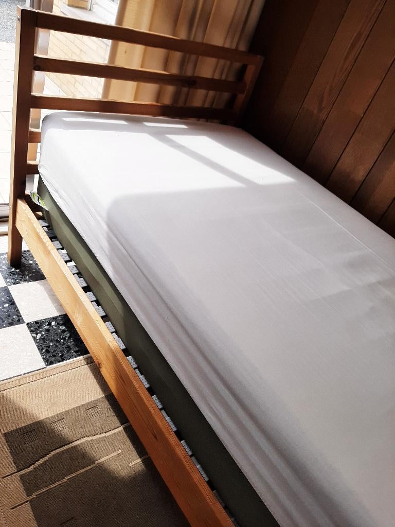1p bed + matras, Ophalen, Gebruikt, Eenpersoons, Ikea