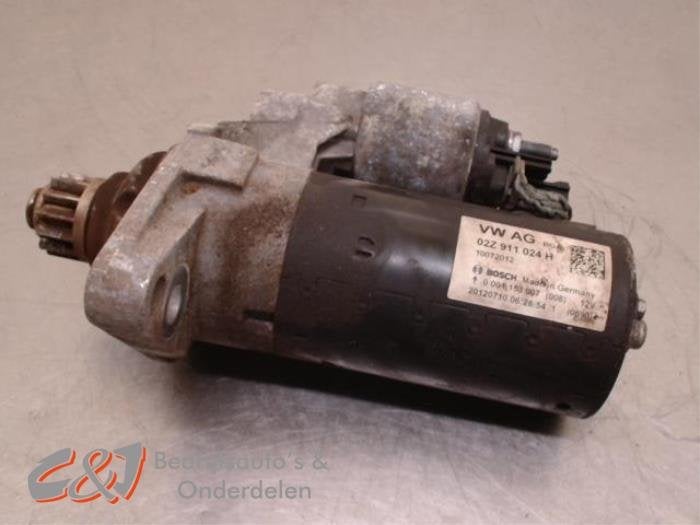 Démarreur d'un Volkswagen Caddy, Volkswagen, -, 3 mois de garantie, Utilisé