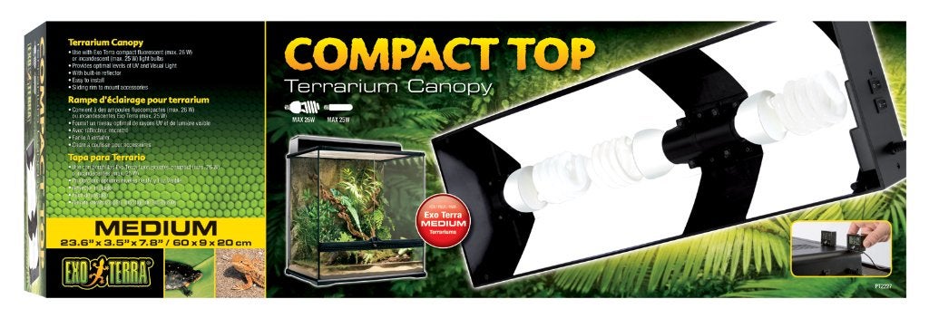 EX compact top terrariumlichtkap, Enlèvement, Neuf, Éclairage