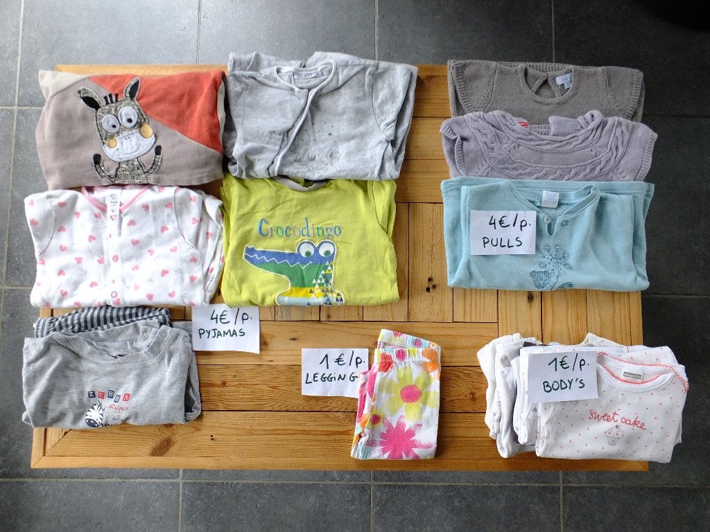 Vêtements enfants / filles à la pièce taille 18 mois - 80 cm, Enlèvement ou Envoi, Utilisé, Fille, Autres types