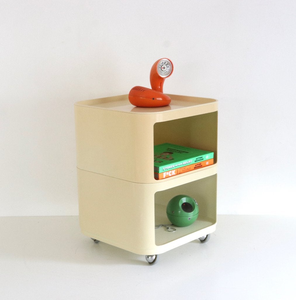 Vintage Anna Castelli Ferrieri voor Kartell in de jaren 60., Enlèvement, Beige, Plastique
