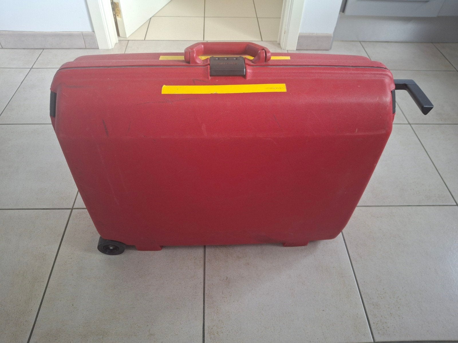 Samsonite reiskoffer, Handtassen en Accessoires, Ophalen, Gebruikt, 50 tot 60 cm, Hard kunststof