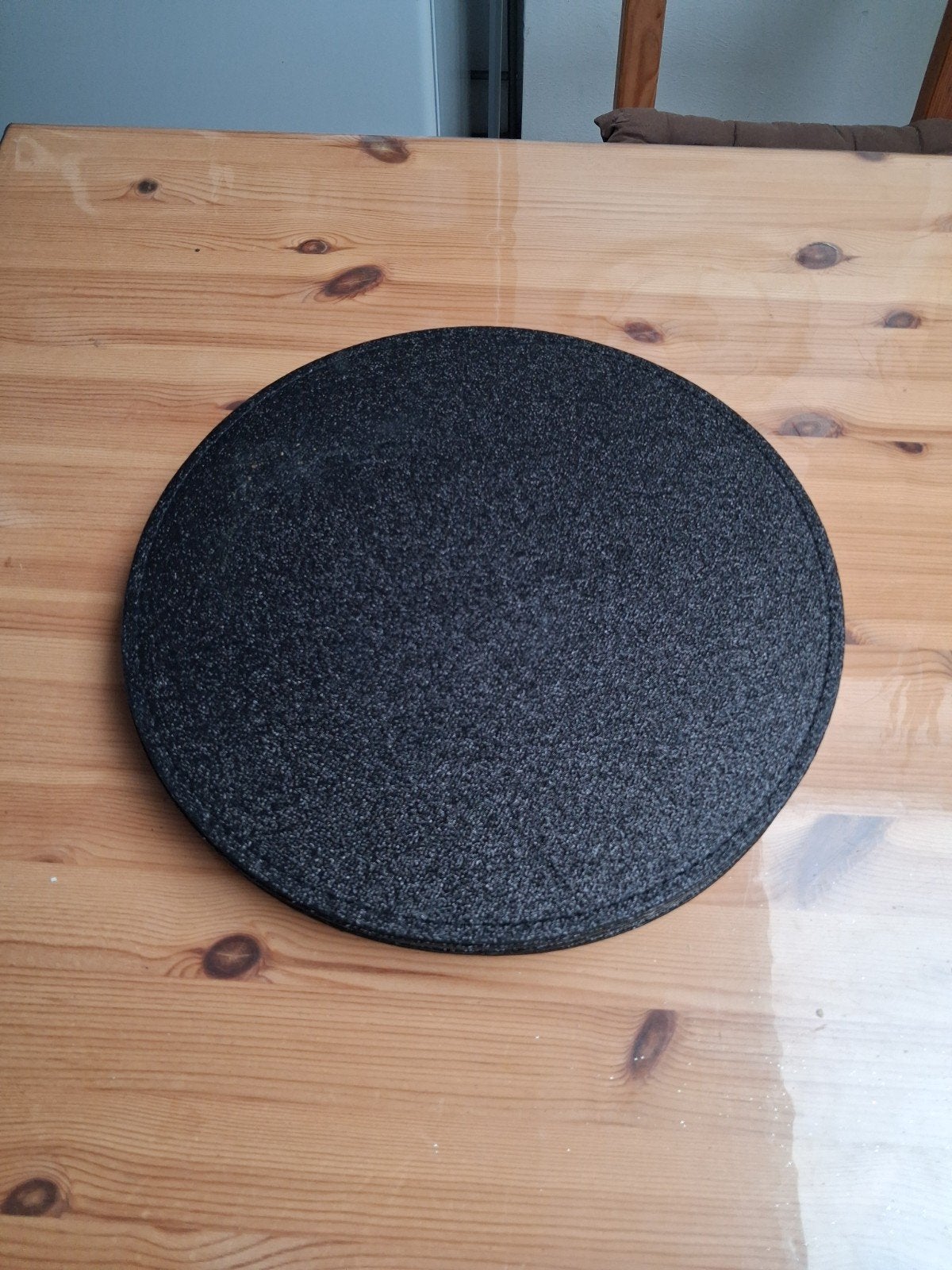 Set de table rond, Maison & Meubles, Enlèvement, Set de table, Noir