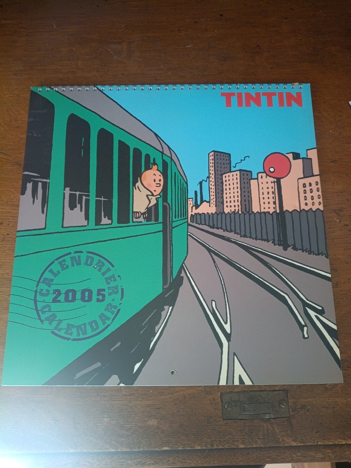 Calendrier Tintin/Tintin 2005, Enlèvement