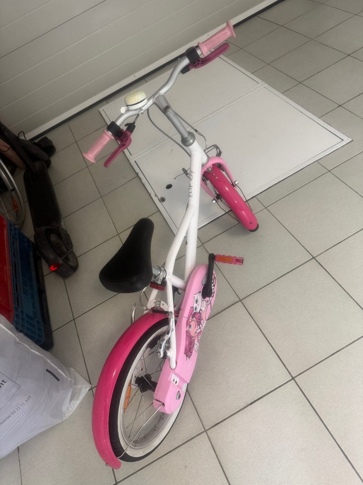 kinderfiets, Fietsen en Brommers, Ophalen, Zo goed als nieuw