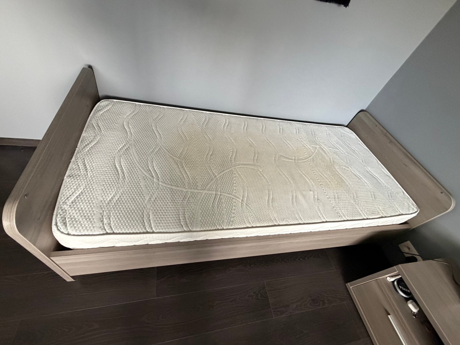 Meegroeibed Vic met matras & lattenbodem, Enlèvement, Comme neuf