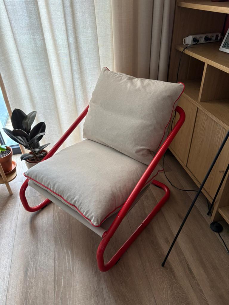 Önnestad fauteuil Ikea, Huis en Inrichting, Fauteuils, Ophalen, Zo goed als nieuw