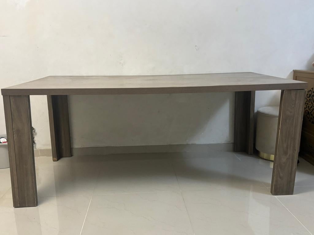 Houten tafel, Huis en Inrichting, Tafels | Eettafels, Ophalen, Gebruikt, 50 tot 100 cm, 150 tot 200 cm