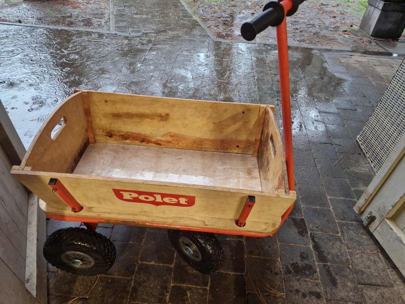 bolderkar prima staat 40 euro  0472109098, Caravans en Kamperen, Ophalen