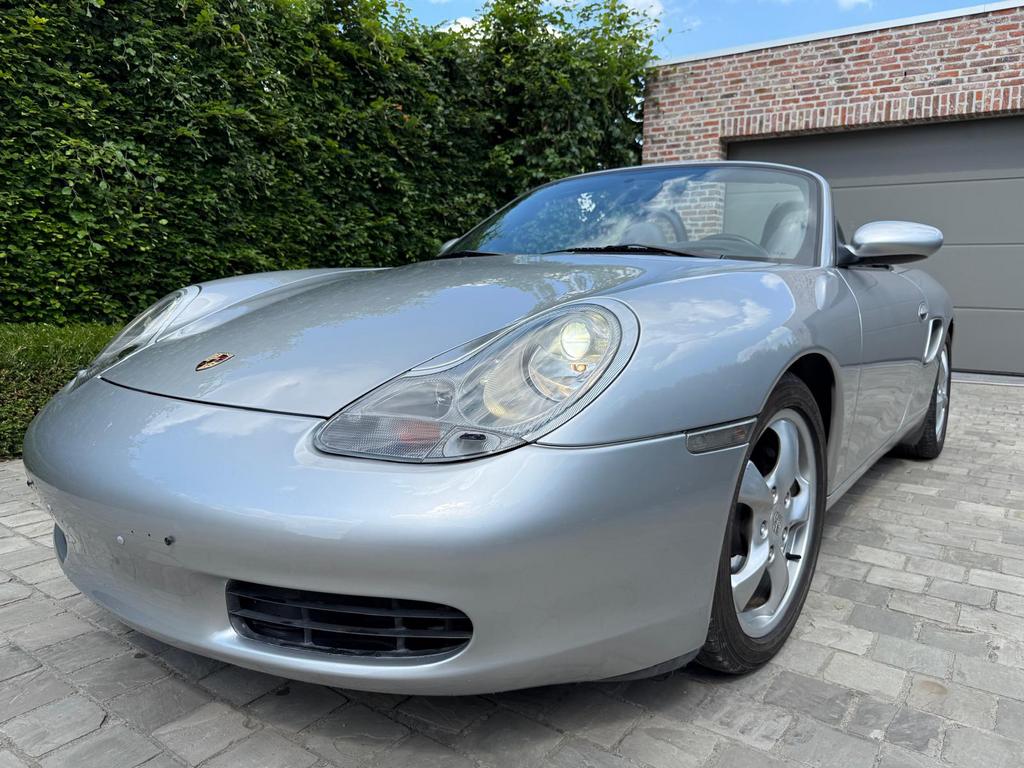 Porsche Boxster 2.7i Tiptronic S, Autos, Porsche, Cuir, Argent ou Gris, Achat, Entreprise