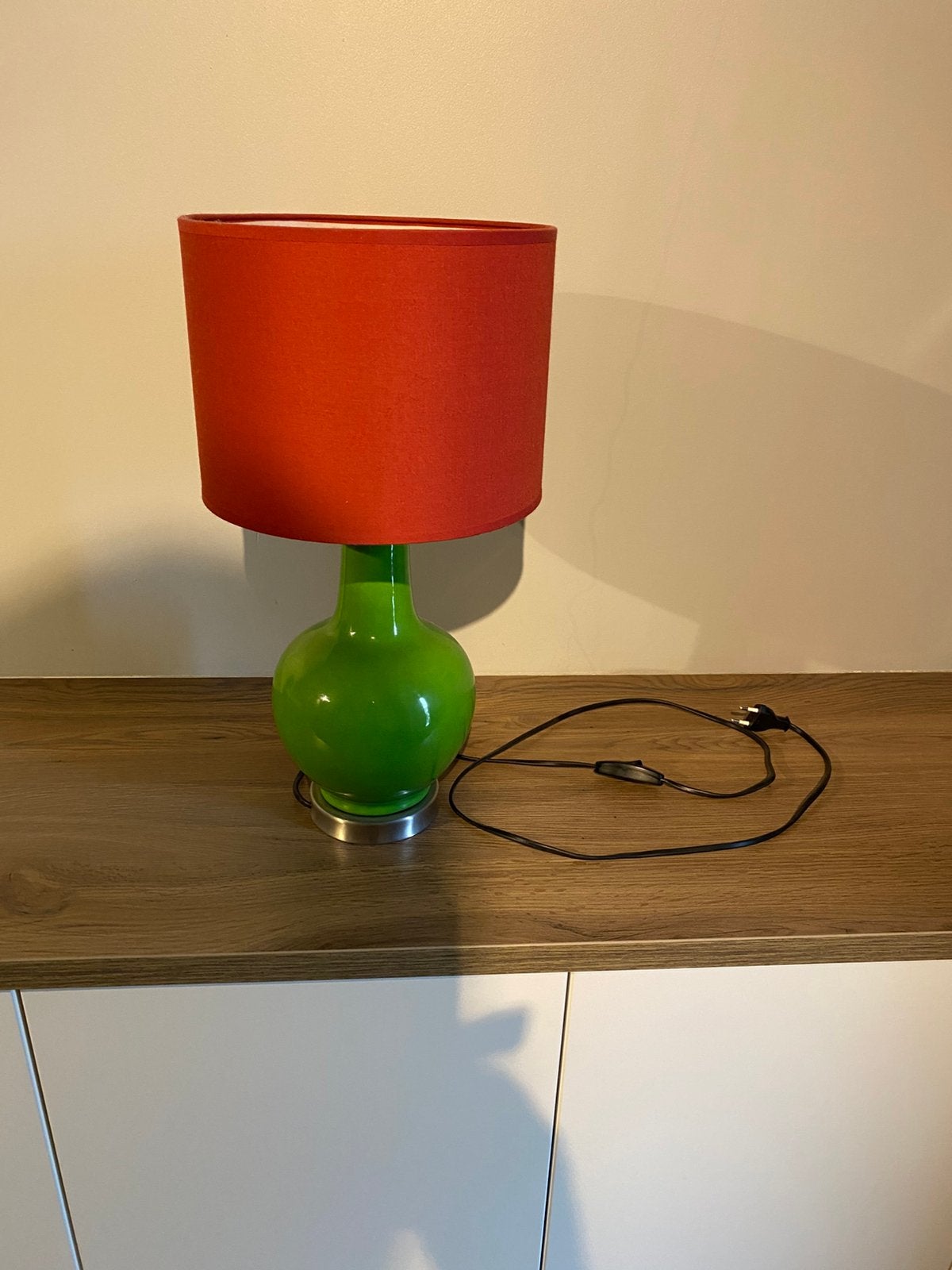Leuke vintage lamp werkend!, Huis en Inrichting, Lampen | Wandlampen, Ophalen, Zo goed als nieuw