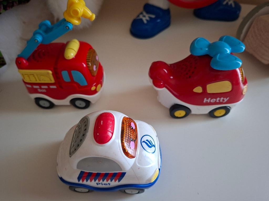 V Tech autootjes Toet Toet, Kinderen en Baby's, Speelgoed | Vtech, Ophalen, Zo goed als nieuw, 6 maanden tot 2 jaar