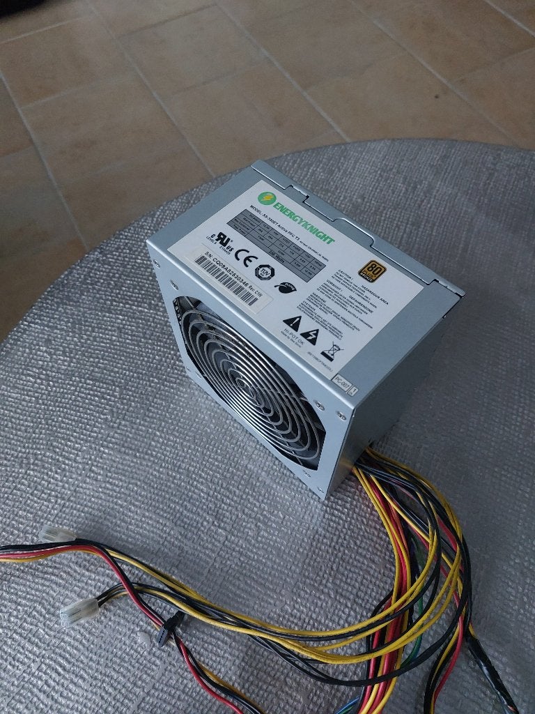350W voeding Energyknight 80Plus Bronze, Computers en Software, Ophalen, Gebruikt