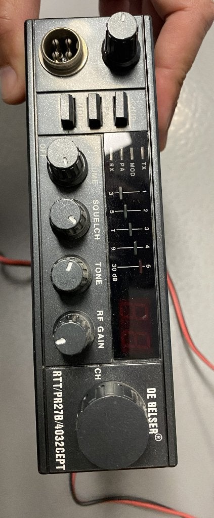 CB radio De Belser RTT PR27B 4032CEPT, Telecommunicatie, Zenders en Ontvangers, Ophalen