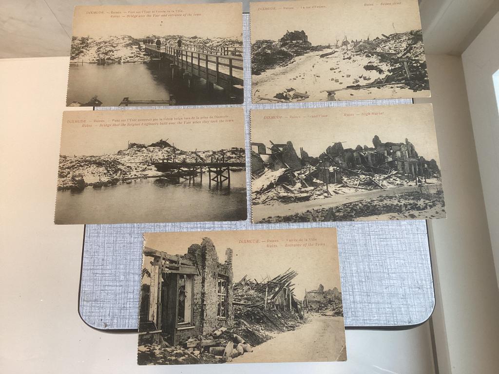 Oude postkaarten Diksmuide WO, Ophalen of Verzenden