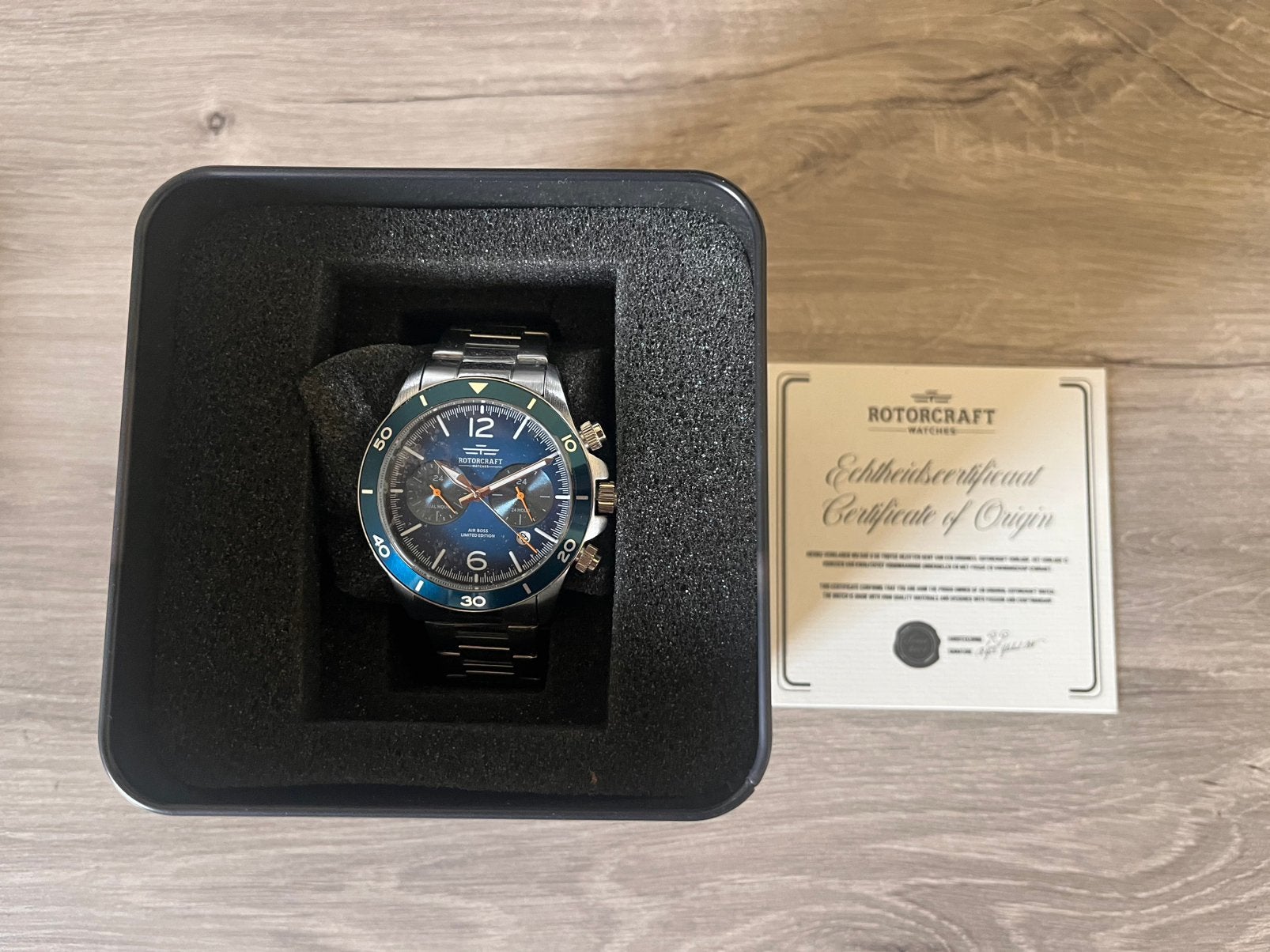 Rotorcraft limited edition, Ophalen of Verzenden, Nieuw, Polshorloge
