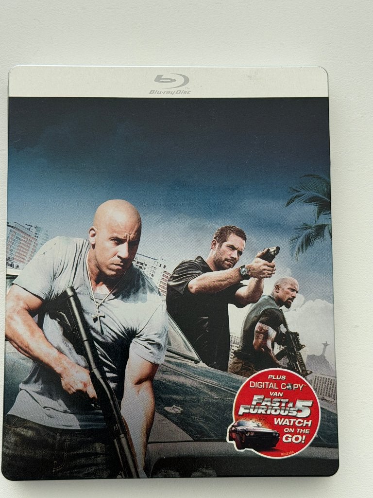 Fast & Furious 5 (Steelbook) (Blu-ray+Dvd), CD & DVD, Blu-ray, Action, Enlèvement ou Envoi, Anglais, Comprend un DVD