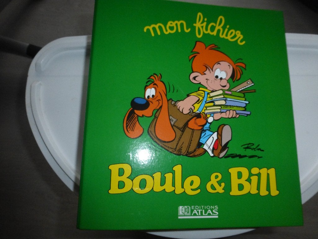 Classeur "mon fichier" Boule & Bill 85 fiches Educatives, Livres, Enlèvement ou Envoi, Neuf