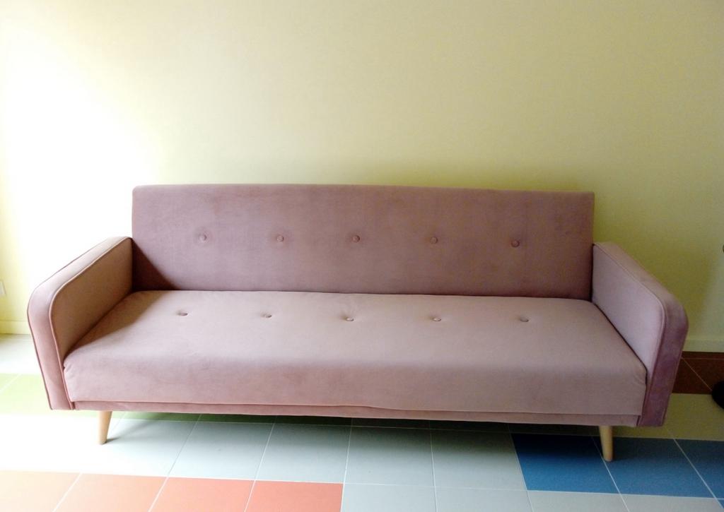 Canapé-lit 3 places « made .com », Trois personnes, 100 à 125 cm, 200 à 250 cm, Banc droit