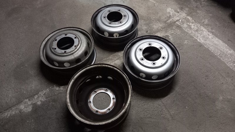 4 jantes en acier Ford Transit 16 pouces, 16 pouces, Autre, Véhicule utilitaire, Enlèvement