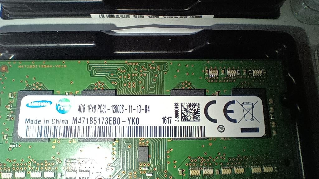 SAMSUNG DDR3L RAM 8 GB (2 x 4 GB), Ophalen of Verzenden, Gebruikt