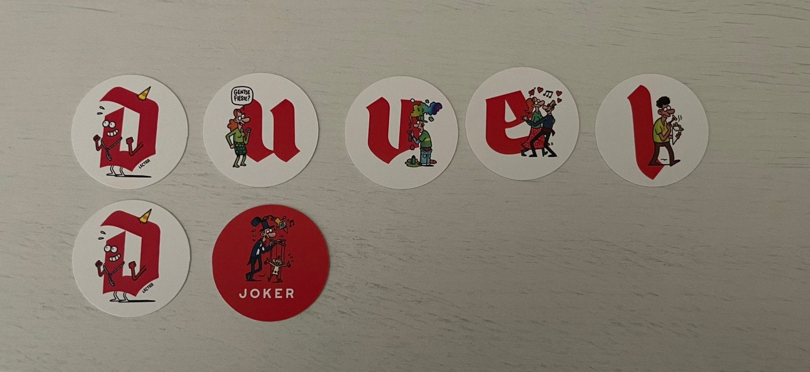 Duvel letters 2025 gentse feesten, Ophalen of Verzenden, Zo goed als nieuw, Duvel