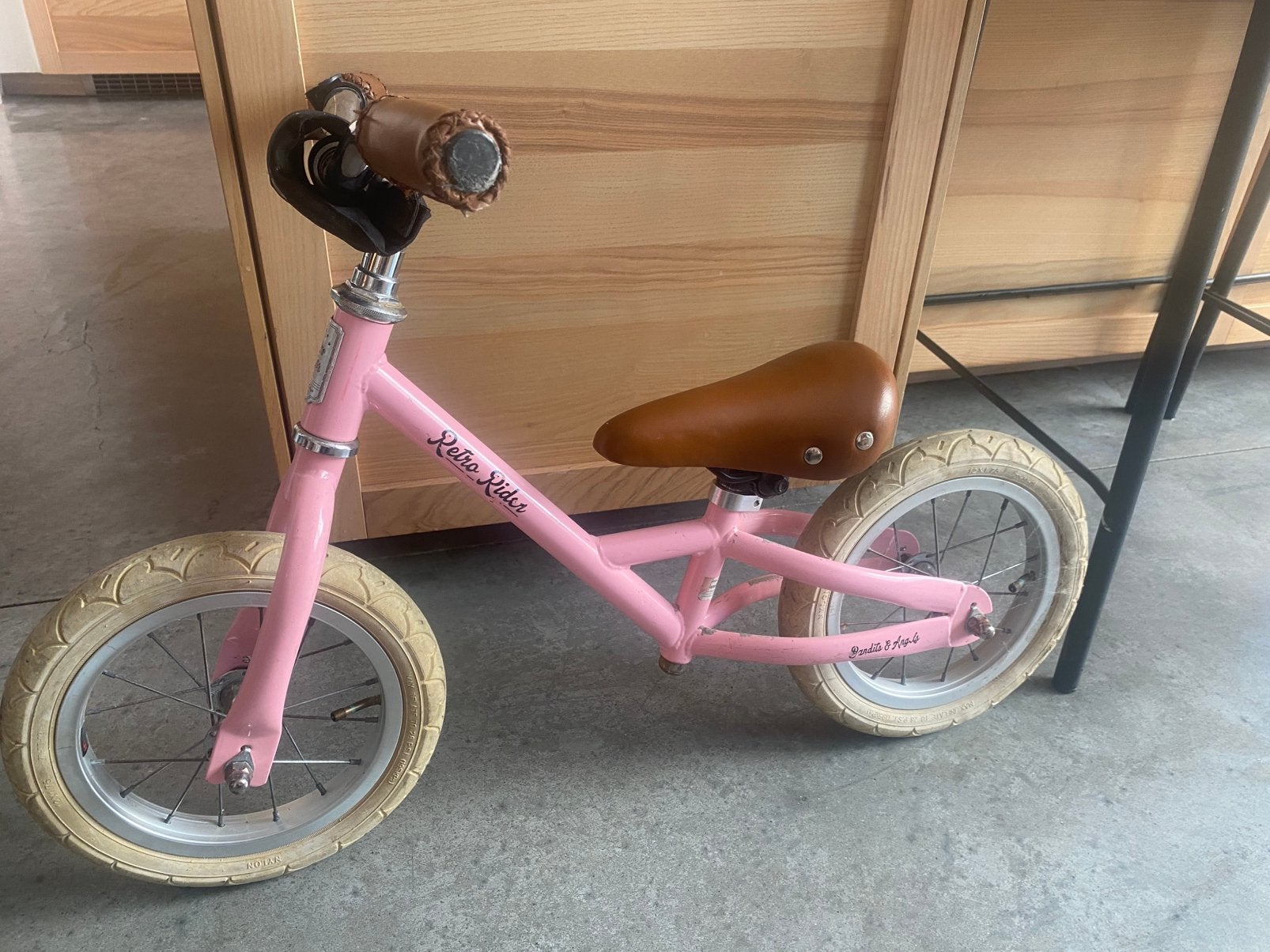 Retro rider loopfietsje, Fietsen en Brommers, Fietsen | Kinderfietsjes, Ophalen, Zo goed als nieuw