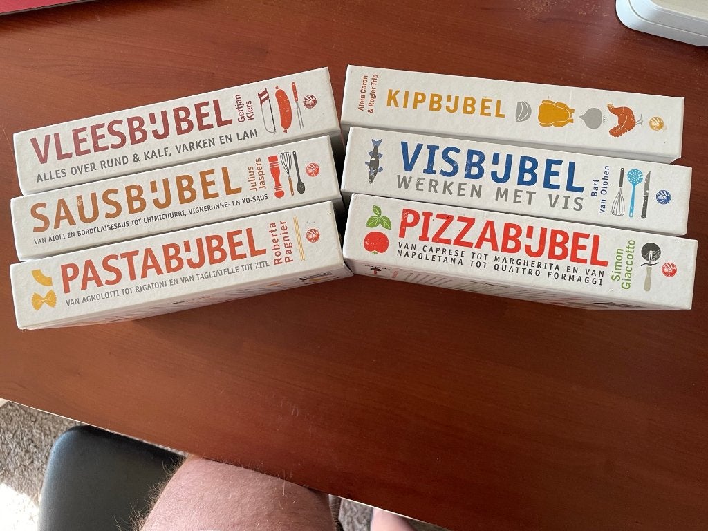 Kookboeken (6 stuks), Ophalen of Verzenden, Zo goed als nieuw, Hoofdgerechten, Overige gebieden