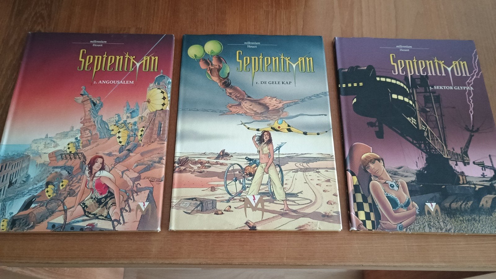 Septentrion 1-2-3 HC volledige reeks, Boeken, Stripverhalen, Ophalen of Verzenden