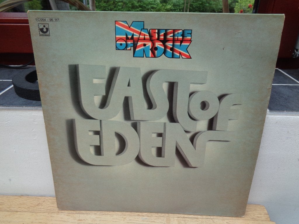 East of Eden LP "Masters of Rock" [Duitsland-1975], Cd's en Dvd's, Vinyl | Rock, LP, Gebruikt, Verzenden, Beschermende buitenhoes