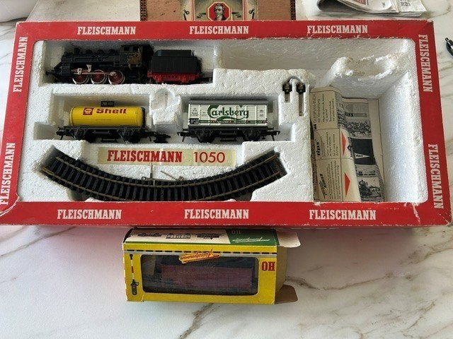 Fleishman speelgoed trein, Fleischmann, Comme neuf, Enlèvement, Courant continu