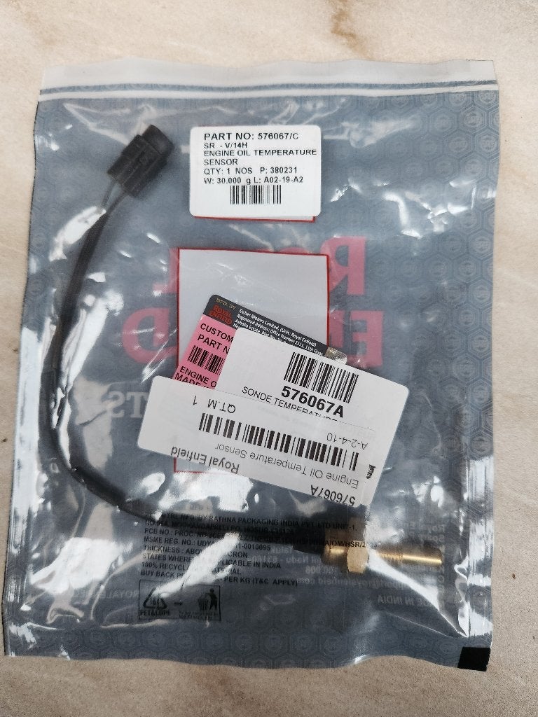 Sonde de température d'huile moteur Royal Enfield 576067, Enlèvement ou Envoi, Neuf