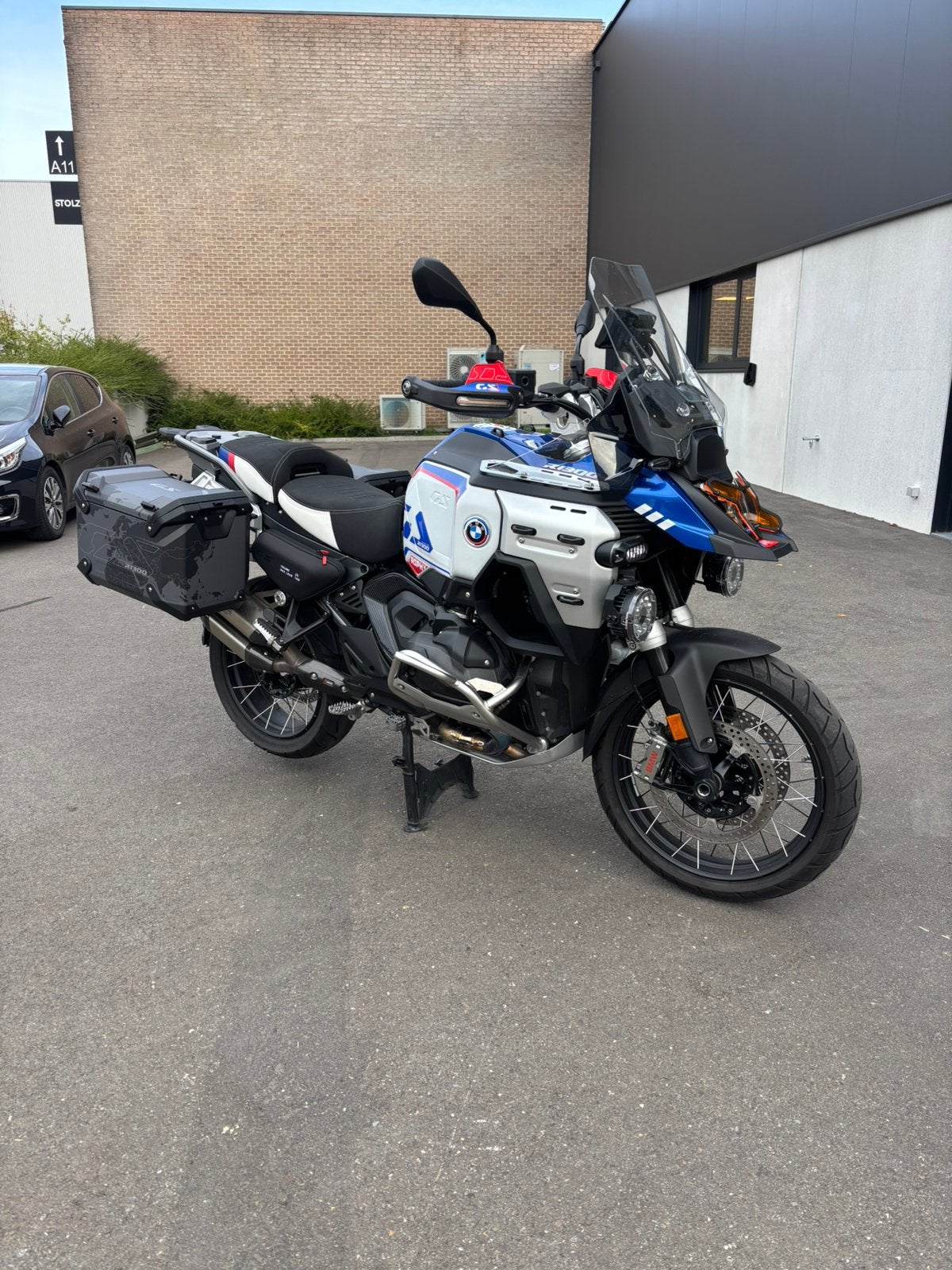 Bmw r1300gs/gsa adventure zwarte aluminium koffer, Ophalen