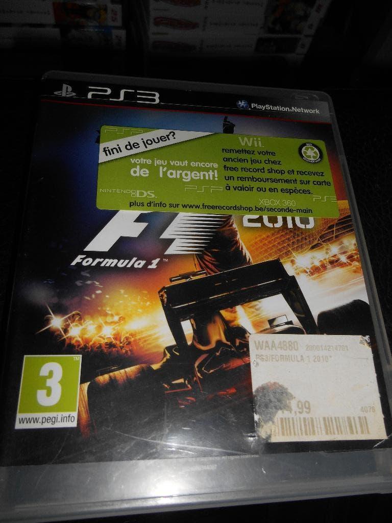 PS3 jeu F1 2010, Consoles de jeu & Jeux vidéo, Enlèvement ou Envoi