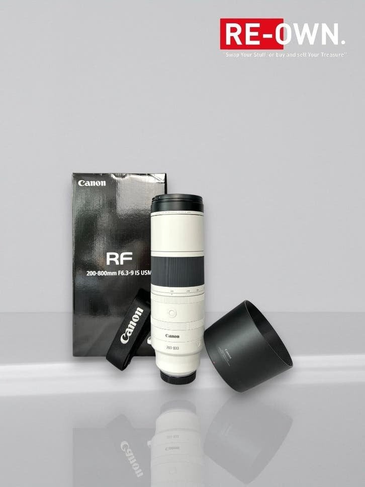 Canon RF 200-800mm F/6.3-9 IS USM | Nieuwstaat | Doos |, Canon, Canon, ,, Canon RF